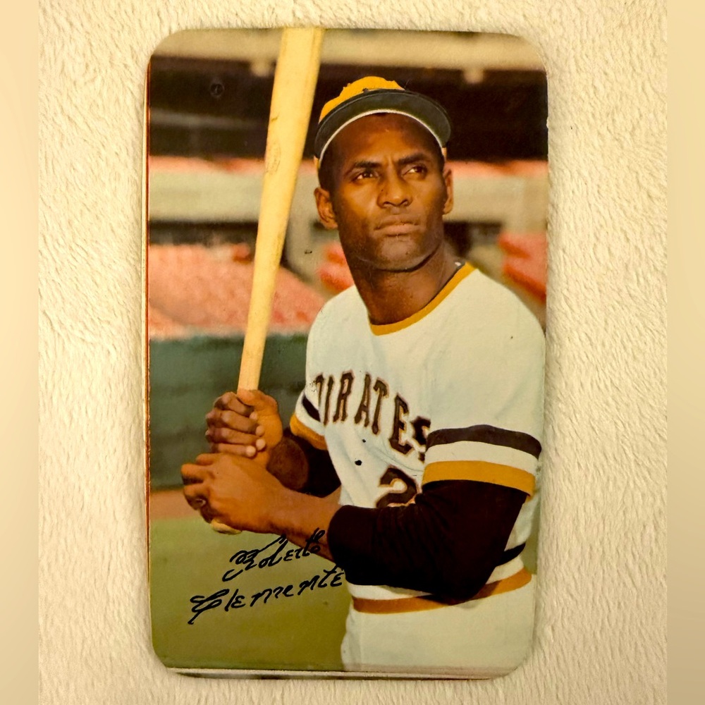 Robert Clemente Topps 1971 Super Set card #37 ungraded great condition